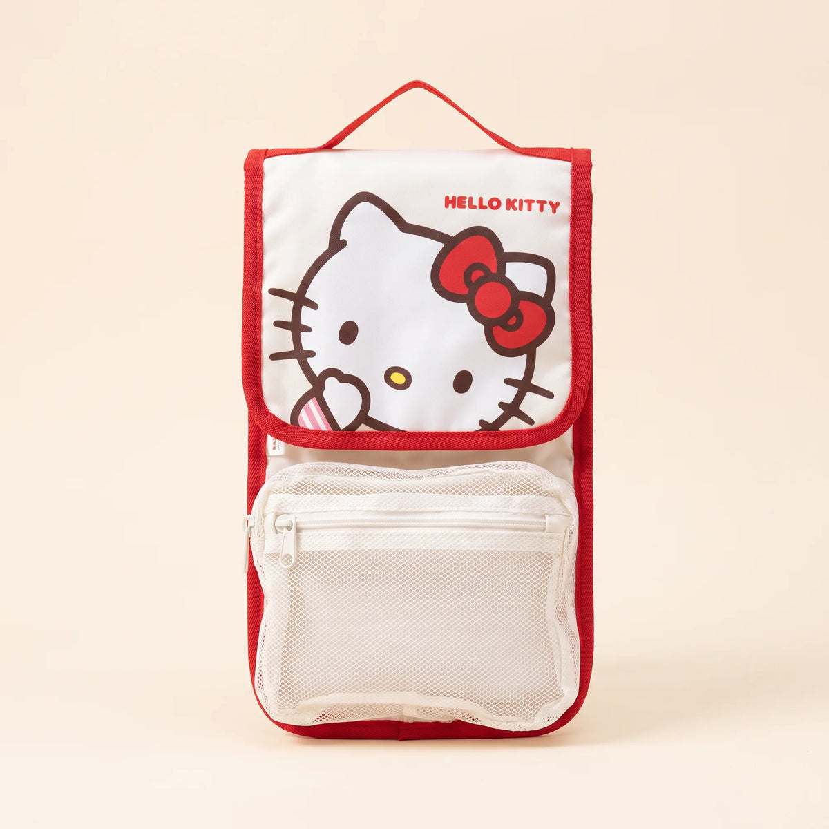 Trousse de toilette dépliable Sanrio Characters, vue studio