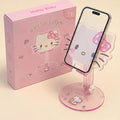 Support de bureau Hello Kitty pour téléphone et tablette, vue studio