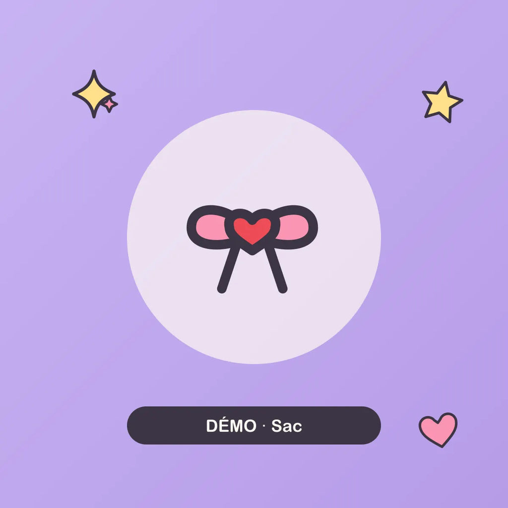 [DÉMO] Sac, visuel de démonstration