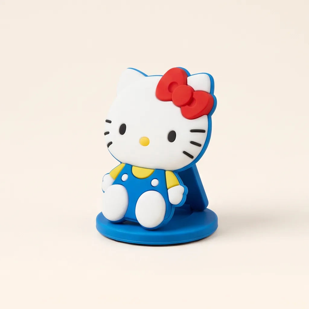 Support de téléphone magnétique Hello Kitty 3D — Bleu