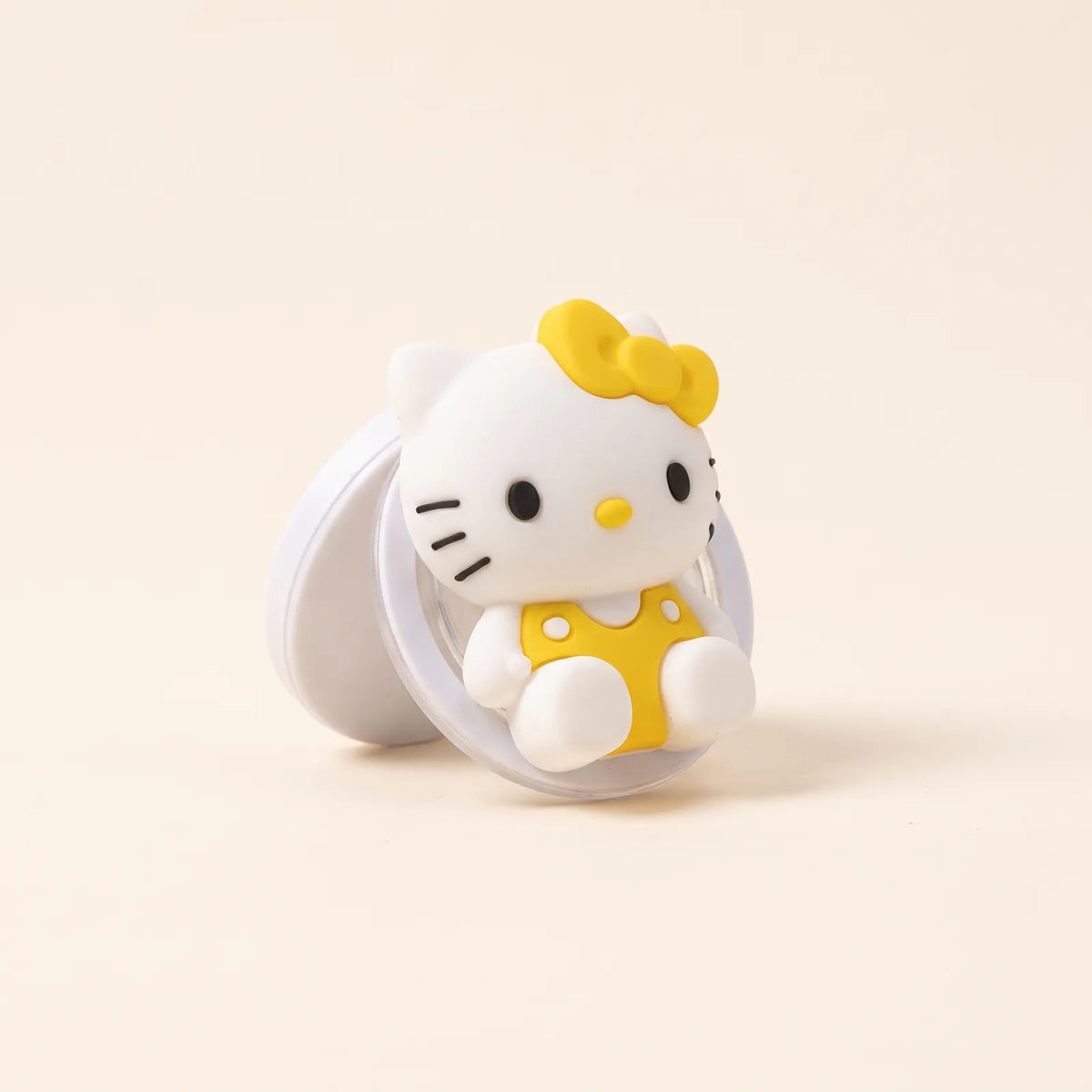 Support de téléphone magnétique Hello Kitty 3D — Jaune