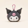 Porte-monnaie peluche à mousqueton Kuromi, Hello Kitty, Cinnamoroll — Kuromi