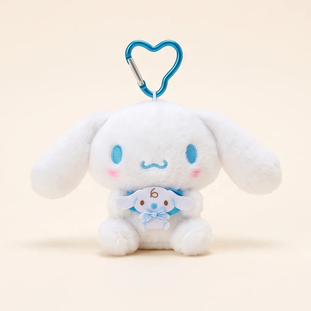Porte-clés peluche Sanrio Characters avec doudou — Cinnamoroll 11 cm