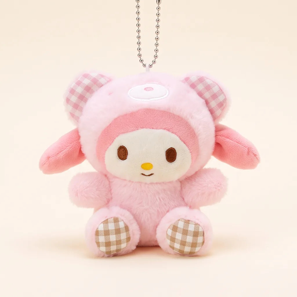 Porte-clés peluche ourson vichy Sanrio Characters — My Melody