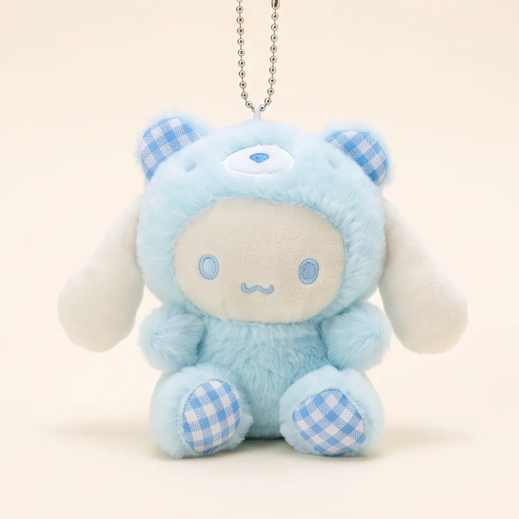 Porte-clés peluche ourson vichy Sanrio Characters — Cinnamoroll