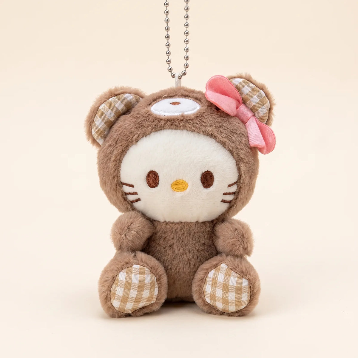 Porte-clés peluche ourson vichy Sanrio Characters — Hello Kitty