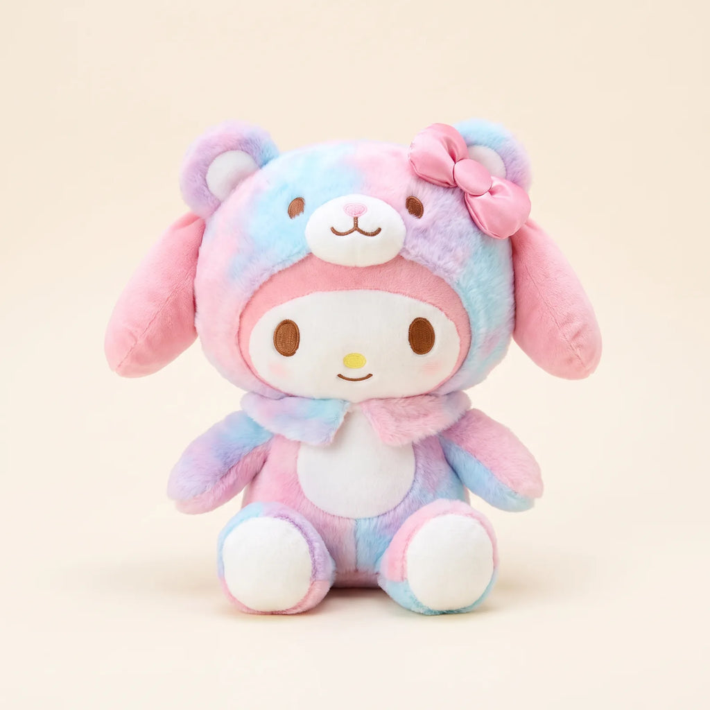 Peluche tie-dye déguisée en ourson Sanrio Characters 25 cm — My Melody