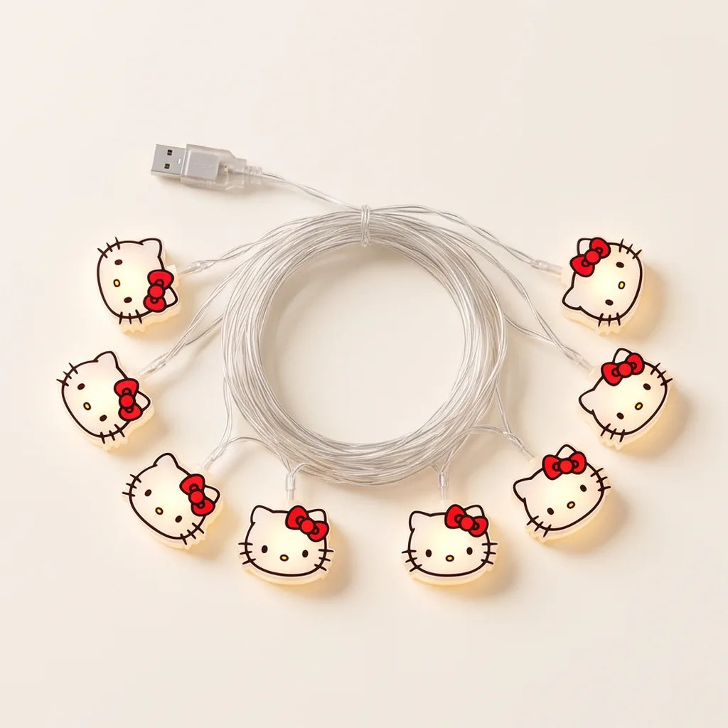 Guirlande lumineuse LED Hello Kitty ou Cinnamoroll — Hello Kitty