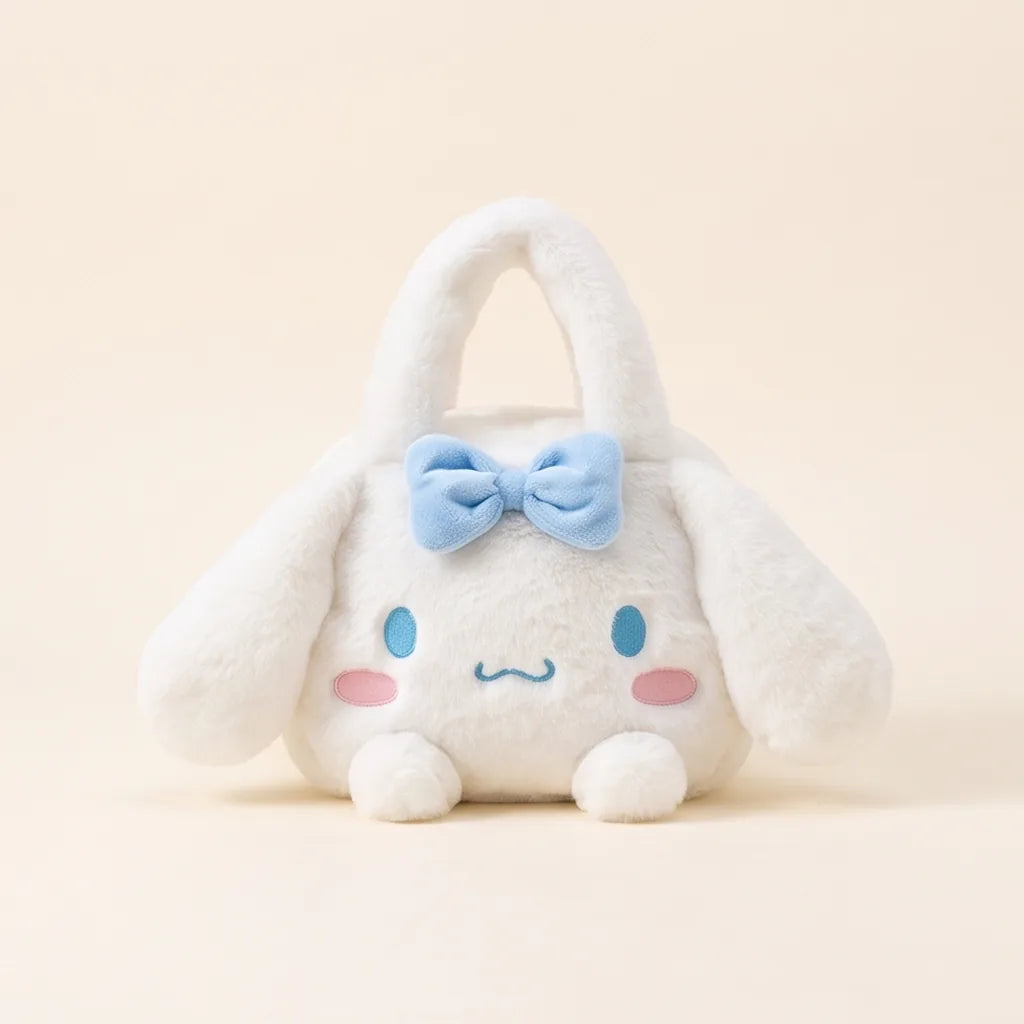 Sac peluche Sanrio Characters : sac à main, rond ou sac à dos — Sac rond Cinnamoroll
