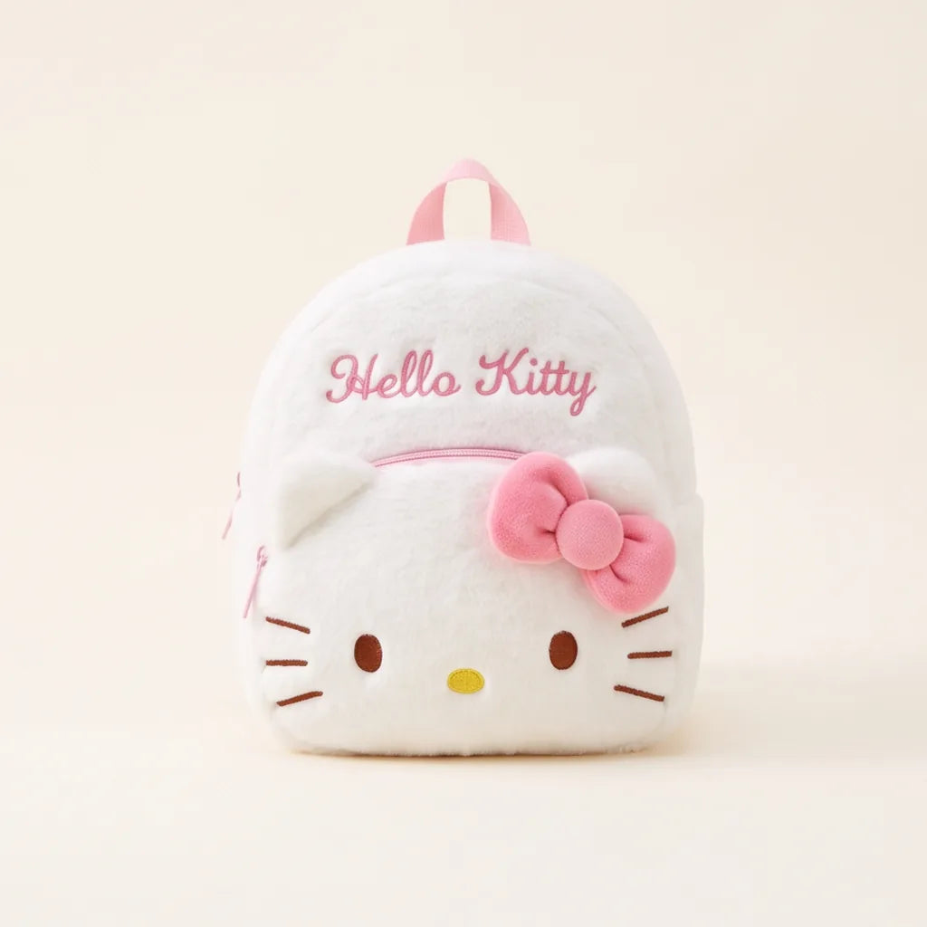Sac peluche Sanrio Characters : sac à main, rond ou sac à dos — Sac à dos Hello Kitty