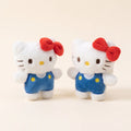 Embrasses de rideaux Hello Kitty, lot de 2 — Salopette bleue
