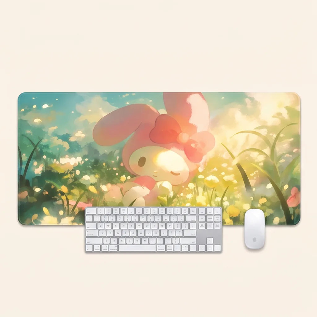 Tapis de souris XXL My Melody — My Melody prairie
