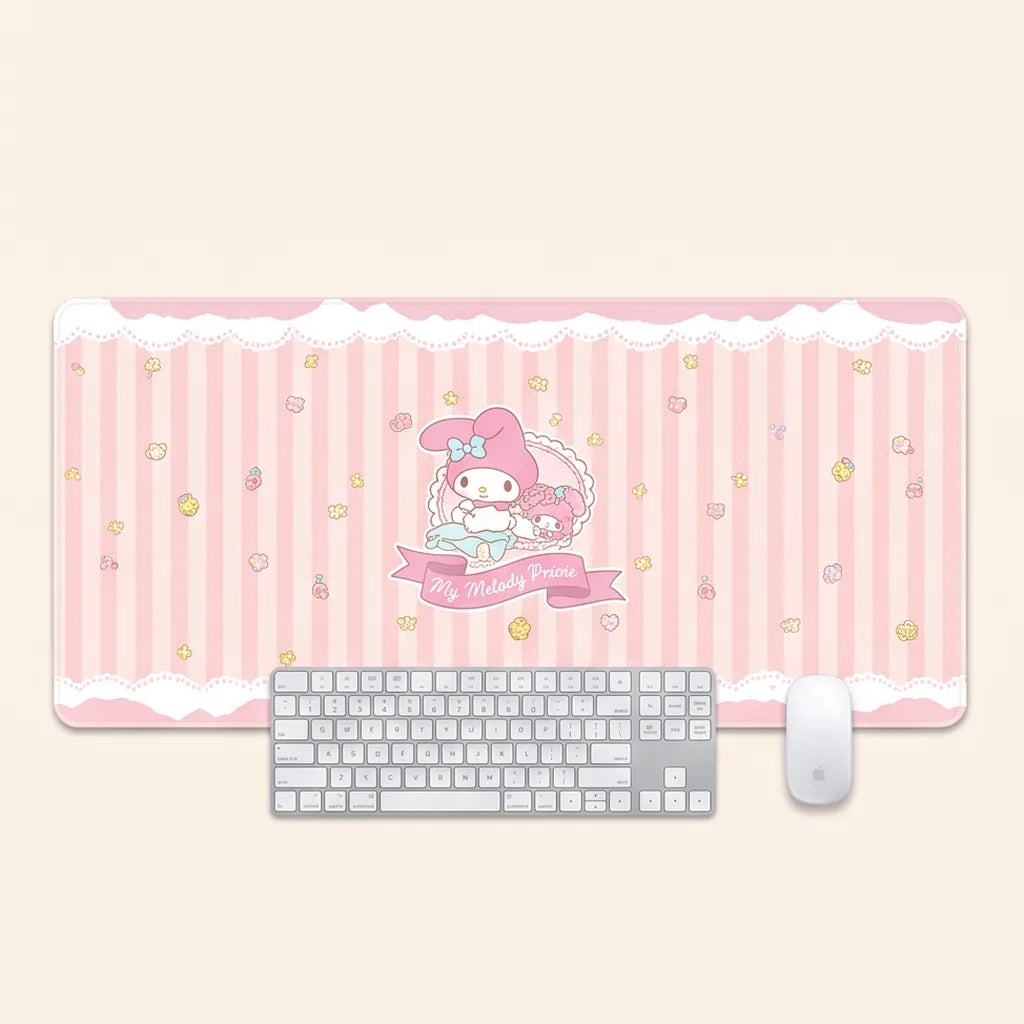 Tapis de souris XXL My Melody — My Melody rayures