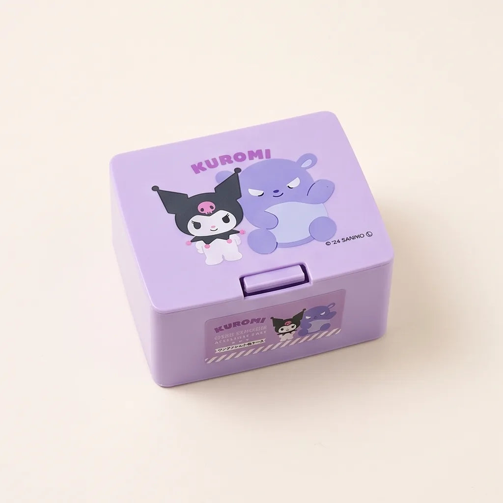 Boîte de rangement à clapet Sanrio Characters — Kuromi