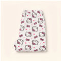 Pantalon de pyjama Hello Kitty en polaire corail — Blanc